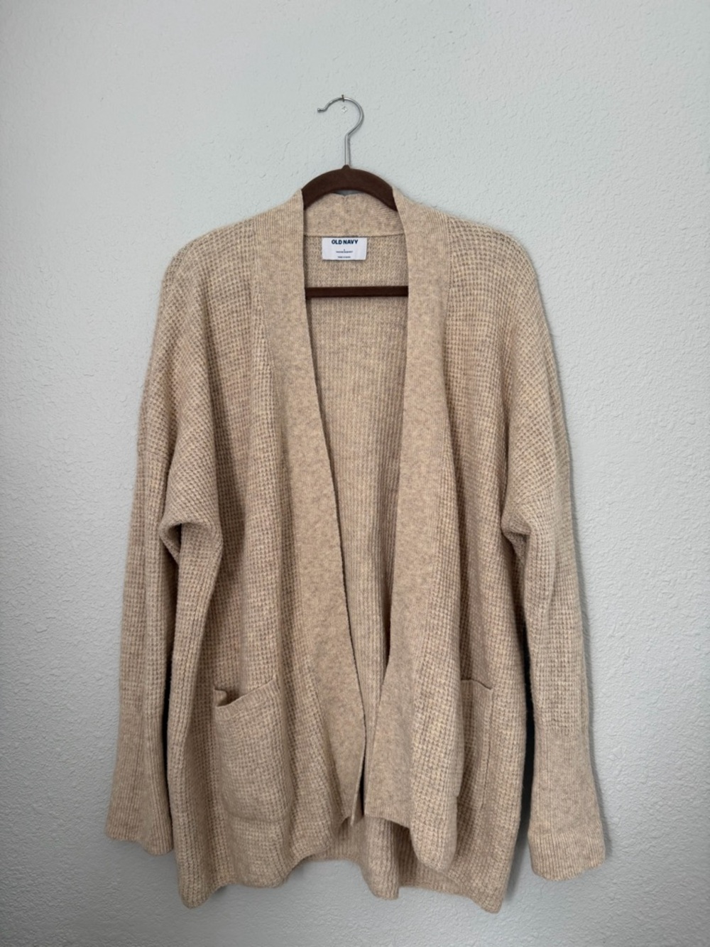 Old Navy Chunky Knit Open High Low Cardigan | Large